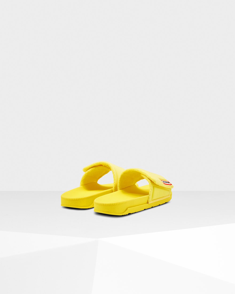 Hunter Badesandaler Gul - Dame Original Adjustable - Norge WKPDUQ-695